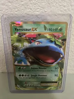 Charzard EX, Venusaur EX, and Blastoise EX TCG Pokemon Cards In Good Condition - Image 4
