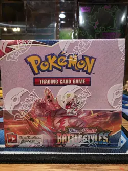 Battle Styles Pokemon Booster Box Sword & Shield Brand New With Acrylic Case - Image 2