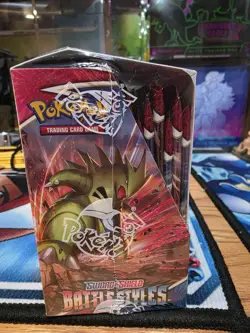 Battle Styles Pokemon Booster Box Sword & Shield Brand New With Acrylic Case - Image 5