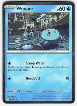 WOOPER 155 COSMOS HOLO PROMO SCARLET & VIOLET PROMO POKEMON HOLO NM/M - Image 1