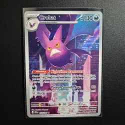 Pokemon Crobat 093/086 Chaos Rising Rare Holo Stage 2 Psychic 130 HP 2006 - Image 3