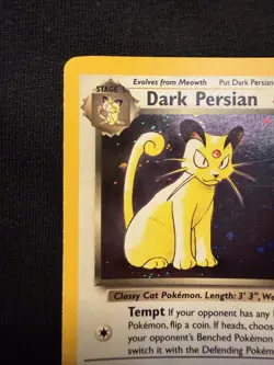 Pokemon Dark Persian WOTC Promo Holo Black Star #17 2000 Excellent - Image 2