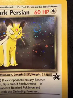 Pokemon Dark Persian WOTC Promo Holo Black Star #17 2000 Excellent - Image 3