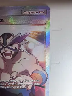 Crasher Wake Full Art 129/131 Sm-Forbidden Light Holo Pokemon TCG NM - Image 3