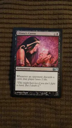 Magic: the Gathering / MtG Liliana's Caress x1 M11 - Image 1