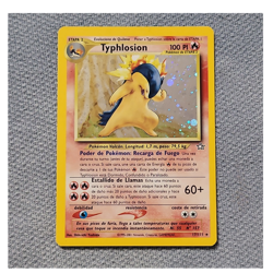 Nintendo Typhlosion 17/111 Neo Genesis Holo Rare Spanish 2001 HP 100 - Image 1
