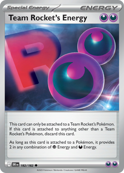 Team Rocket's Energy Pokemon Near Mint - Image 1