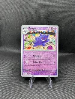 Gengar 094/165 - Pokemon TCG Scarlet Violet 151 Reverse Holo Rare - Image 1