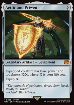 Aettir and Priwen (0253) - Final Fantasy - Mythic Rare - Image 1