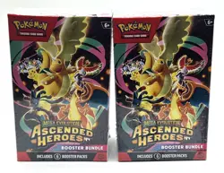 Pokemon TCG Ascended Heroes Booster Bundle Sealed Lot x2 - Image 1