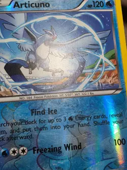 Articuno HP Rare XY - Roaring Skies 16/108 Pokemon Reverse Holo - Image 5