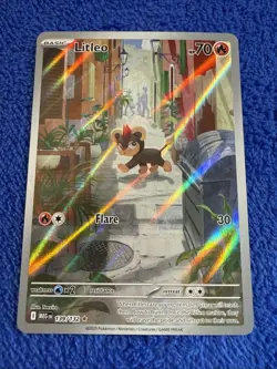 Litleo Mega Evolution 139/132 Illustration Rare Pokemon TCG - Image 4