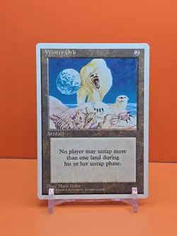 🟤🟤🟤 1995 MAGIC THE GATHERING WINTER ORB 4TH EDITION PLAYED 🟤🟤🟤2 - Image 1