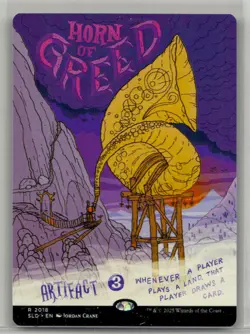 Near Mint or Better Horn of Greed #2018 Secret Lair Drop Series W/Tracking - Image 1