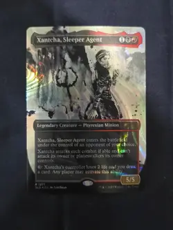 Xantcha, Sleeper Agent (Halo Foil) Secret Lair Drop Foil - Image 1