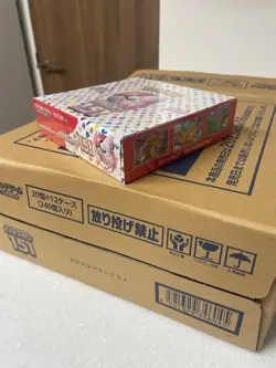 {UK} Pokemon Case Fresh Japanese 151 Sv2a Booster Box New 2023 sealed - Image 4