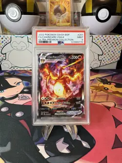 2022 Pokemon BSP FA Charizard VMAX Ultra-Premium Collection SWSH261 PSA MINT 9 - Image 1