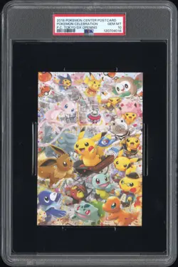 Pokemon 2018 Japanese PSA 10 Tokyo DX Opening Celebration Postcard Pop 1 - Image 1
