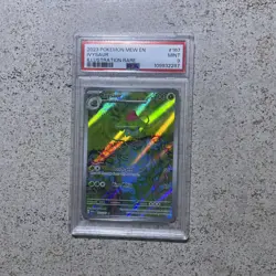 Ivysaur 167/165 Mew EN 151 Illustration Rare Pokemon PSA 9 MINT - Image 1