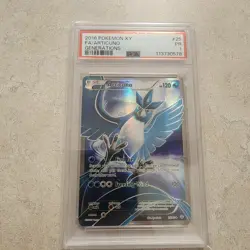 Pokemon 2016 Articuno 25 XY Generations Full Art PSA 1 Poor Pop 3 - Image 1