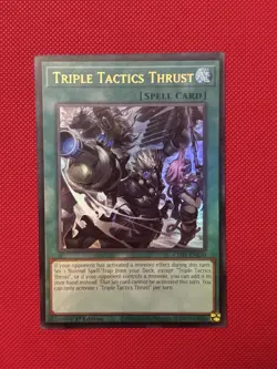 Yugioh! Triple Tactics Thrust CH01-EN030 (Alt Art) Ultra Rare NM SHIPS ASAP! - Image 1
