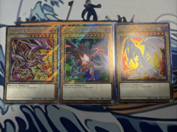 Yugioh Red-Eyes Black Dragon Platinum Secret Rare RA04 LOT - Image 1