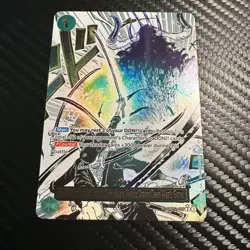 Bandai OPTCG Demon Aura Nine Sword Style Asura Blades Drawn Alt Art - Image 1
