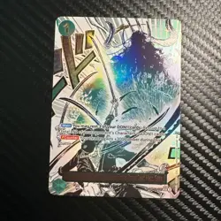 Bandai OPTCG Demon Aura Nine Sword Style Asura Blades Drawn Alt Art - Image 2