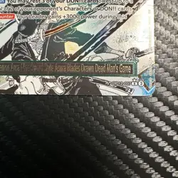 Bandai OPTCG Demon Aura Nine Sword Style Asura Blades Drawn Alt Art - Image 5