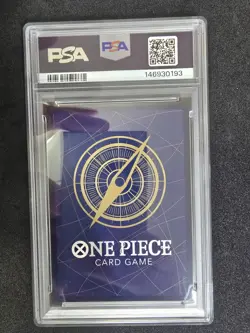 2025 ONE PIECE OP13 058 CARRYING ON HIS WILL MONKEY D LUFFY TREASURE RARE PSA 10 - Image 2