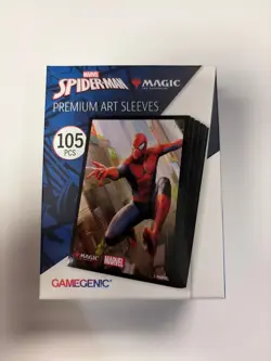 Gamegenic Magic The Gathering Spider-Man Premium Art Sleeves 105 Ct Spider-Man - Image 1