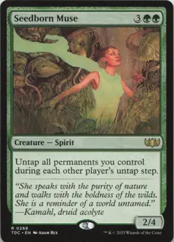 Seedborn Muse R Commander: Tarkir: Dragonstorm 268 NM MTG - Image 1