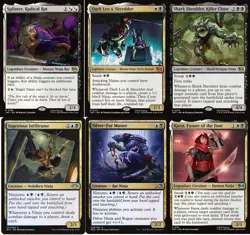 MTG Commander Splinter, Radical Rat Deck - Dark Leo & Shredder TMNT 100 Cards - Image 1