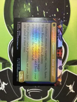 Fang, Fearless l'Cie (Borderless Foil) U 0381 Final Fantasy Magic Mtg NM - Image 2