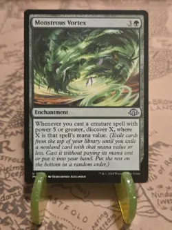 MTG Monstrous Vortex Modern Horizons 3 Regular Uncommon NM - Image 1