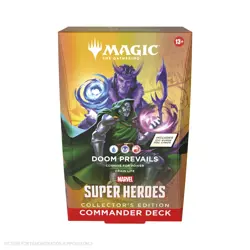 Magic the Gathering Marvel Super Heroes COLLECTOR Commander Deck Doom Prevails - Image 1