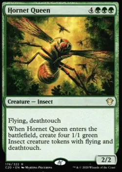 1x HORNET QUEEN - Insect - M15/Commander - MTG - NM - Magic the Gathering - Image 1