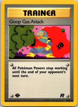 Goop Gas Attack 78/82 Common Team Rocket Pokemon MP - Image 1