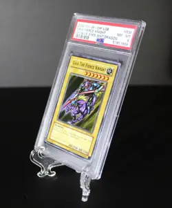 2002 Yu-Gi-Oh LOB Gaia The Fierce Knight #LOB-006 PSA 8 NM-MT Legend of Blue Eye - Image 3
