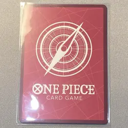 Monkey D.Dragon (Gold Text) OP07-001 L Anime 25th Collection ONE PIECE Japanese - Image 2