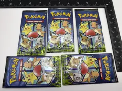 Pokemon TCG 3 card ‘Let’s Go, Kanto’ General Mills 2019 3 Card Cereal Promo Lot - Image 1