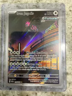 Iron Jugulis 216/182 – Illustration Rare IR – NM Pokemon Card - Image 1