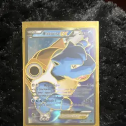 Blastoise EX Full Art Holo Ultra Rare 180 HP Pokemon TCG Card #142/146 XY - Image 3