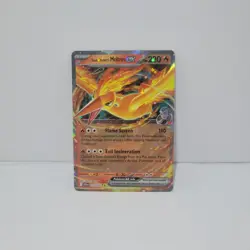 Team Rockets Moltres EX 031/182 SV:10 Destined Rivals Holo Card NM - Image 1