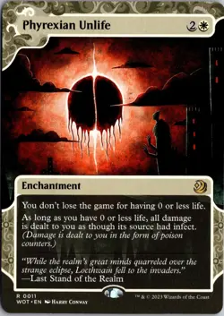 Phyrexian Unlife 11 Wilds of Eldraine: Enchanting Tales Magic: The Gathering NM - Image 1