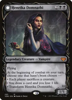 Henrika Domnathi (Showcase) Innistrad: Crimson Vow Regular - Image 1