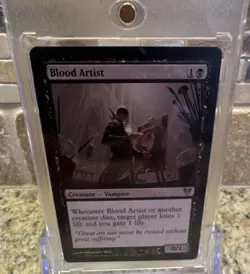 Magic: The Gathering Blood Artist 86 Avacyn Restored Uncommon Black Vampire - Image 1