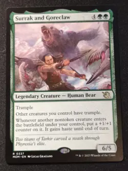 Surrak And Goreclaw - MOM - MTG - EN - NM - 0337 - Image 1
