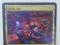 Turtle Lair Teenage Mutant Ninja Turtles Foil P 0001 Promo MTG - Image 3