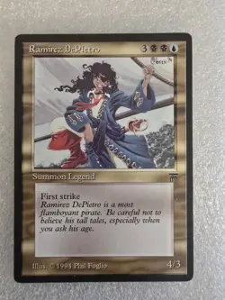 MTG Ramirez DePietro Legends English Uncommon Magic the Gathering - Image 1